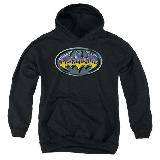 DC Batman Hot Rod Shield - Youth Hoodie