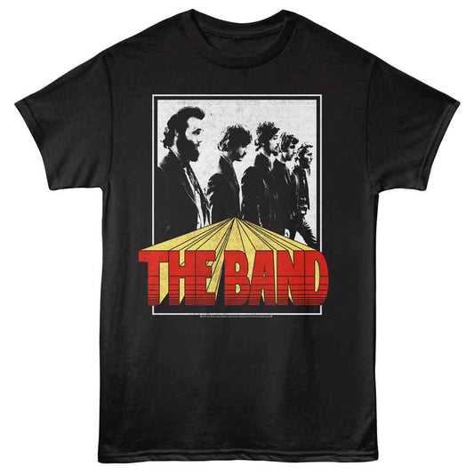 The Band - Rectangle - American Classics - Black Adult Short Sleeve T-Shirt