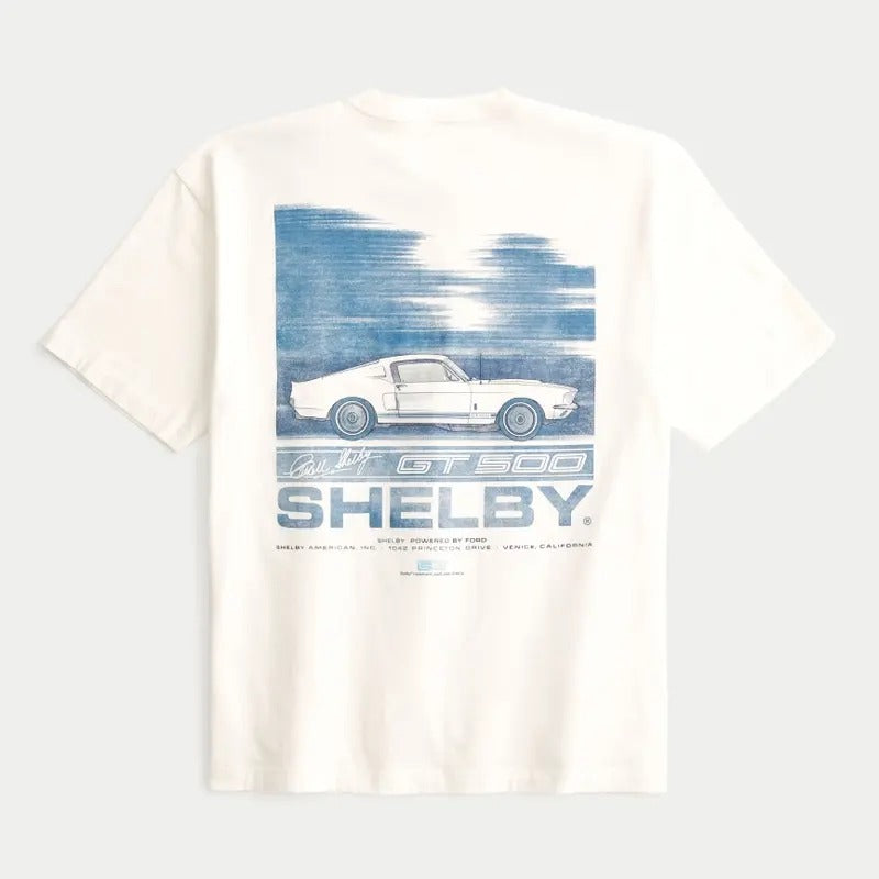 BOXY SHELBY GT 500 GRAPHIC TEE