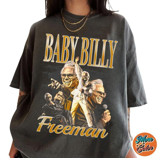 Baby Billy Freeman Tv Show Movie Shirts, Cotton Unisex T-shirt, Crew Neck, Size S- 3XL, Menswear Top, Womenswear Top Underwear Streetwear
