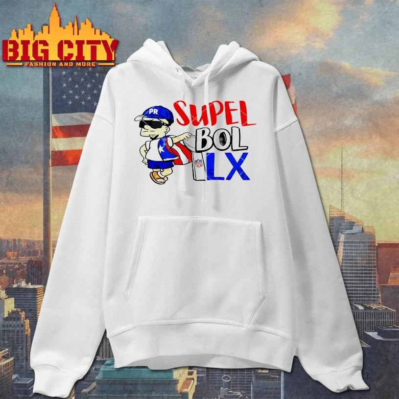 Bad Bunny Supel Bol LX Trophy Scenic t-shirt