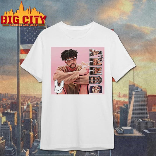 Bad bunny pink design Shirt