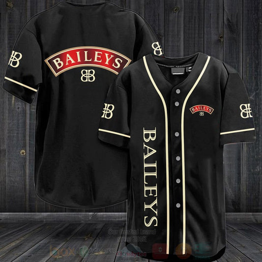 FASHION Baileys Baseball Jerseys Botton Shirt