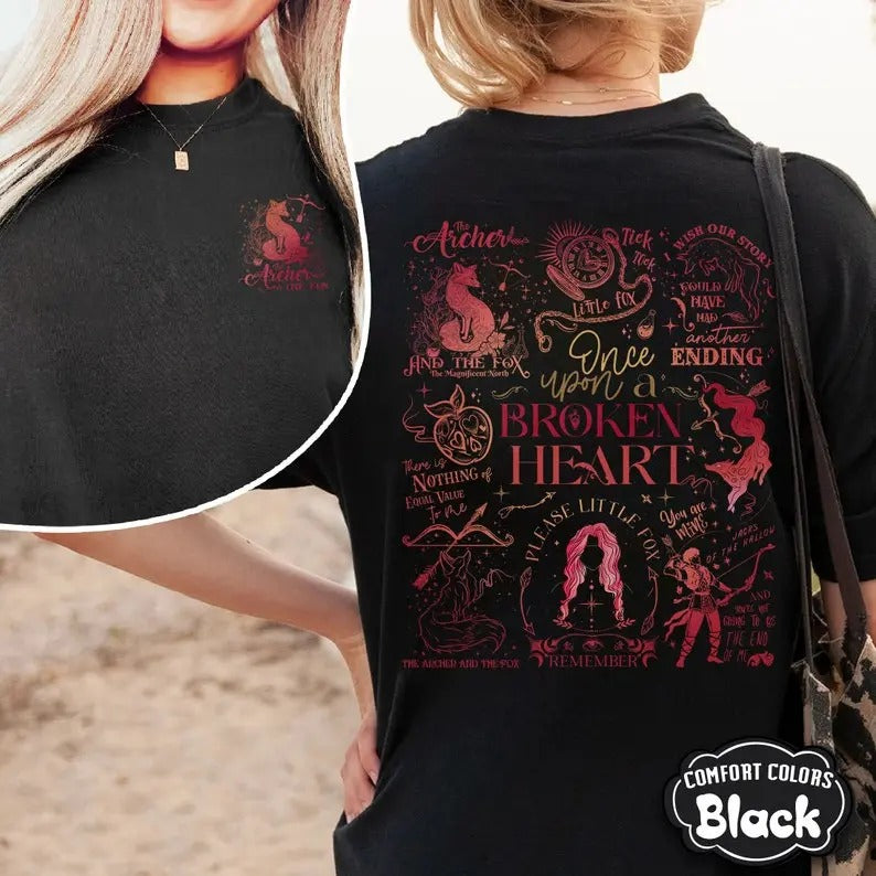 Ballad Of The Archer And The Fox shirt , Evangeline and Jacks shirt , Bookish shirt , Once Upon a Broken Heart shirt...