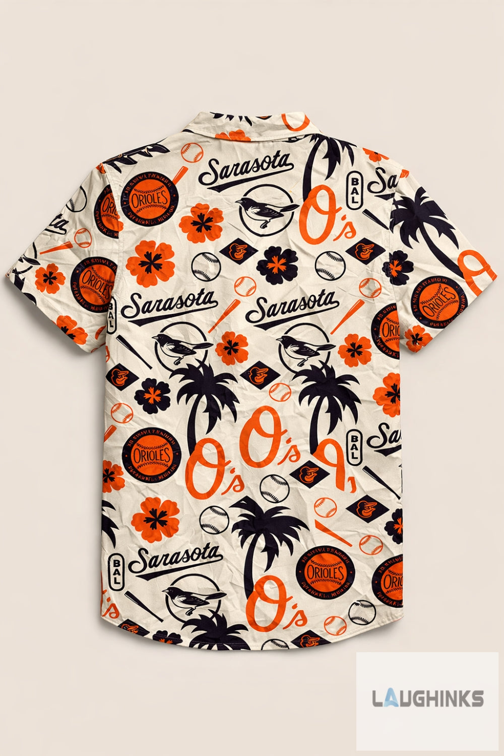 Baltimore Orioles 2026 Sarasota Spring Training Giveaway Hawaiian Shirt