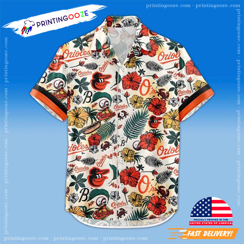 Baltimore Orioles Birdland MLB Hawaiian Shirt