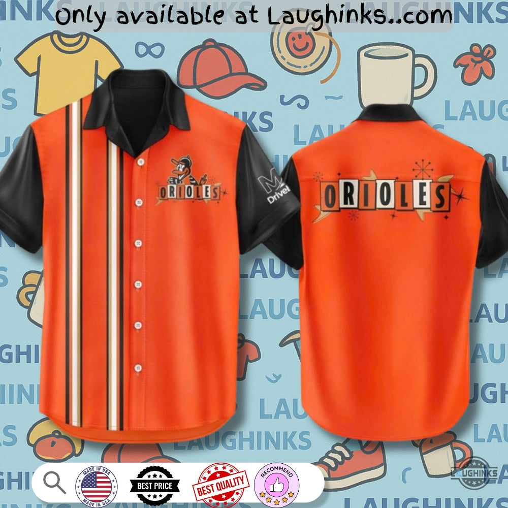 Baltimore Orioles Bowling Hawaiian Shirt 2025