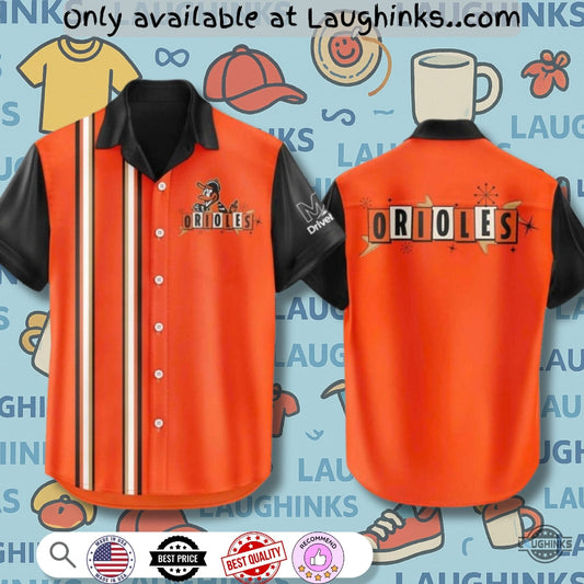 Baltimore Orioles Bowling Hawaiian Shirt 2025