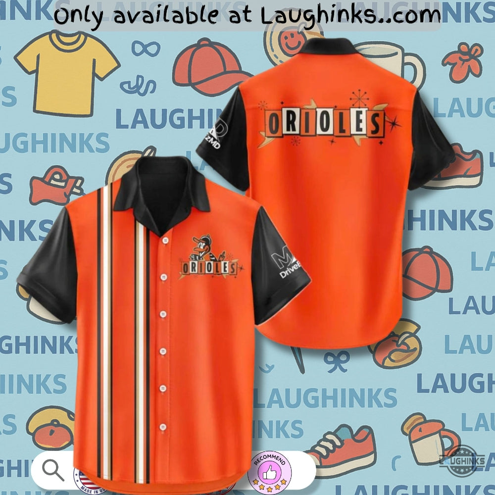 Baltimore Orioles Bowling Hawaiian Shirt 2025