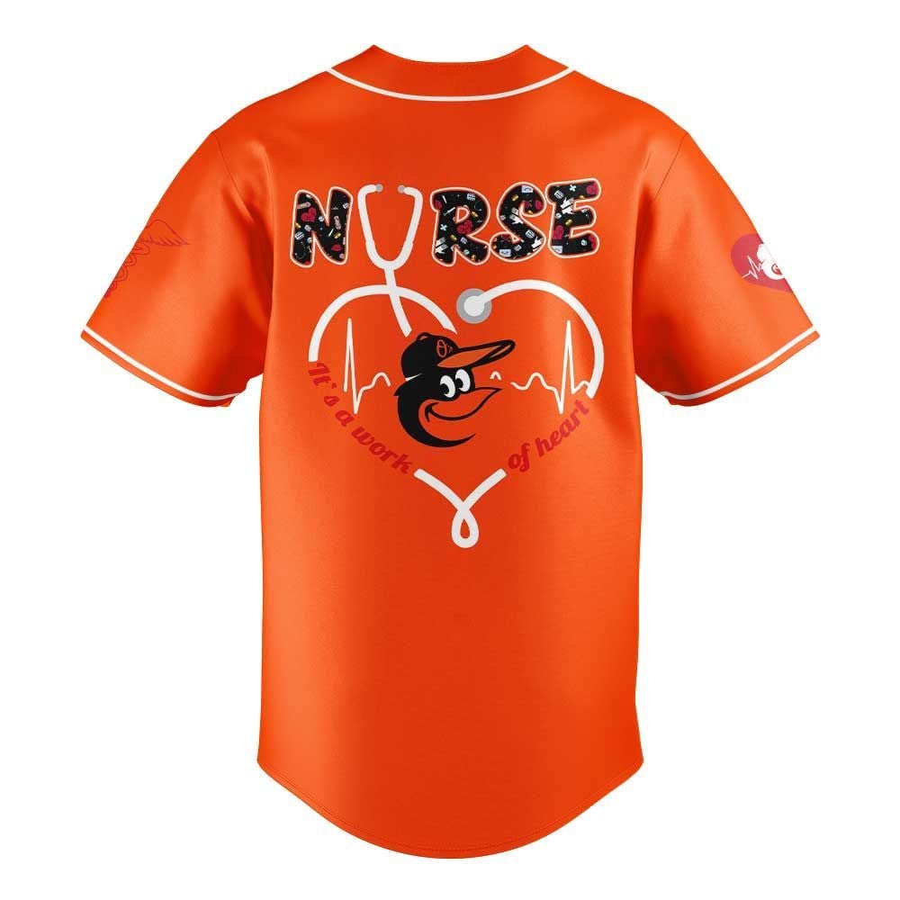 Baltimore Orioles Nurses Night Jersey 2025 - Grishko.com