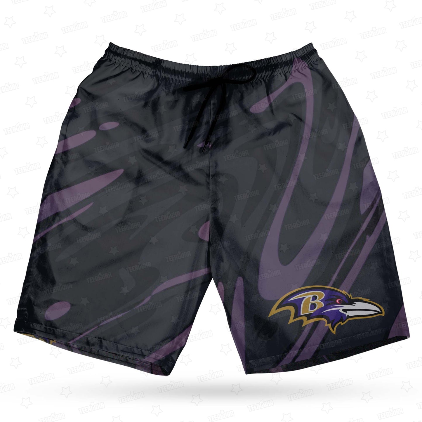 Baltimore Ravens Hawaiian Shirt Avian Elegance Design by