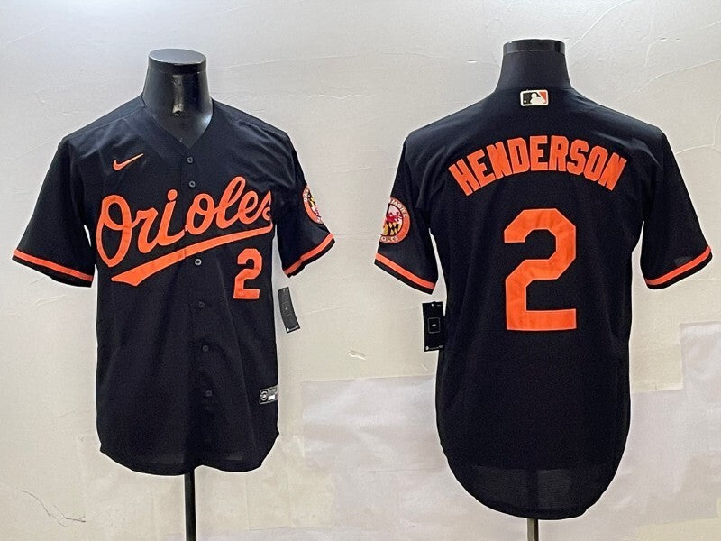 Baltimore Orioles #2 Gunnar Henderson Orioles Adult Style 3