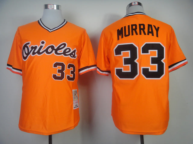 Baltimore Orioles #33 Orioles 33# Orange 1982 Retro