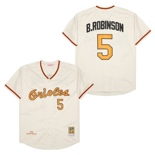 Baltimore Orioles #5 Brooks Robinson Style 3