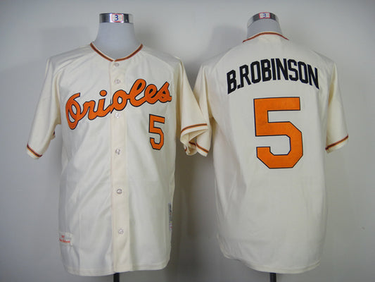 Baltimore Orioles #5 Orioles 5 Off-White Retro 1970 1