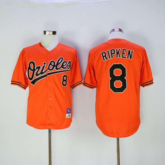 Baltimore Orioles #8 Orioles 8 Orange 1989 Retro