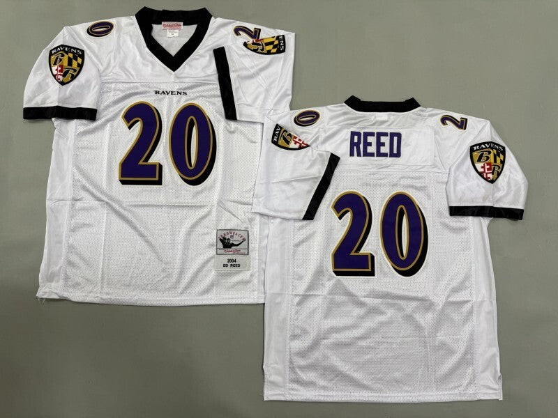 Baltimore Ravens #20 Ed Reed Baltimore Ravens Style 1