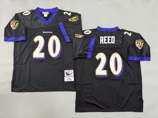 Baltimore Ravens #20 Ed Reed Baltimore Ravens Style 6