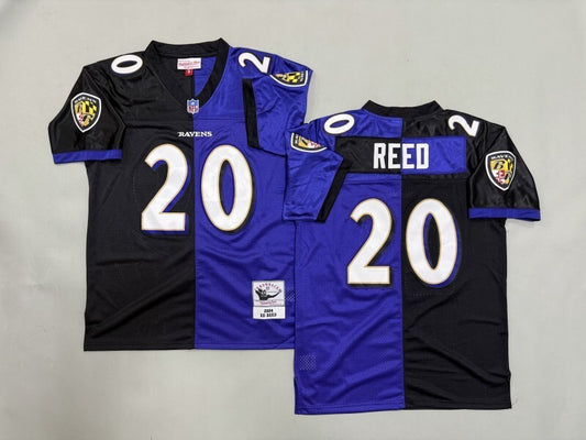 Baltimore Ravens #20 Ed Reed Baltimore Ravens Style 7