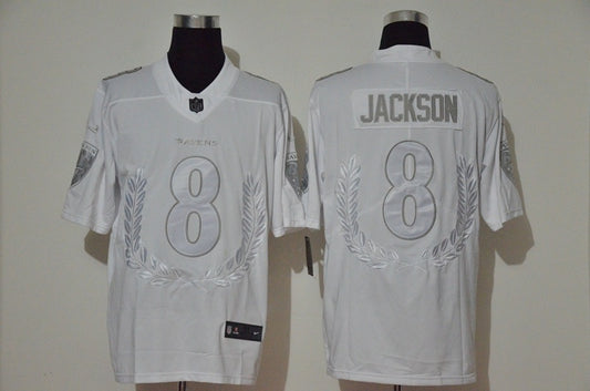 Baltimore Ravens #8 Lamar Jackson Style 2