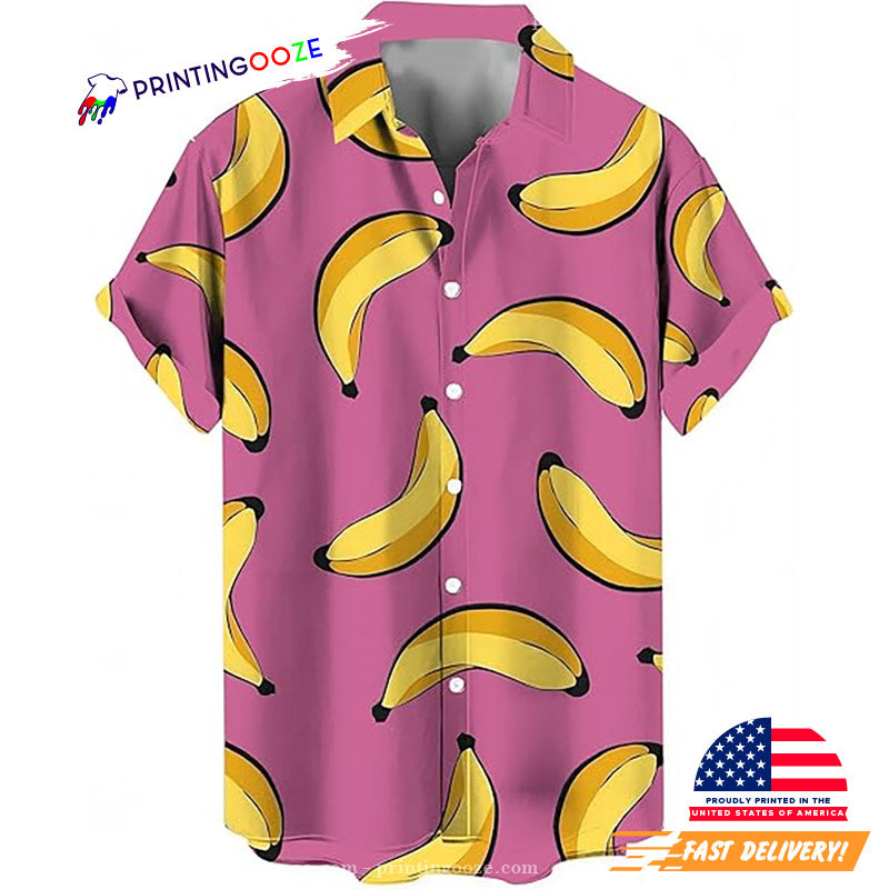Banana Fruit Hawaiian Shirt