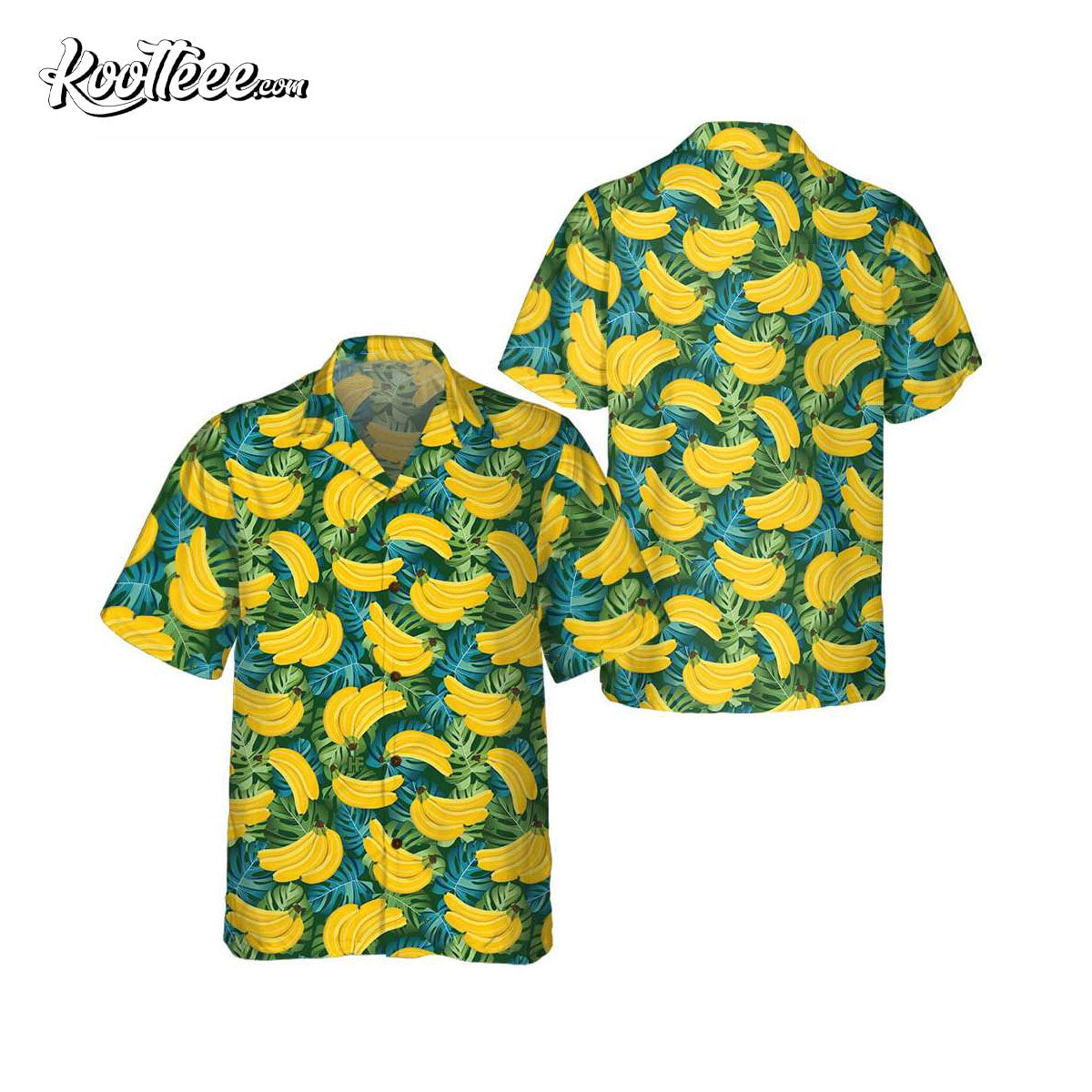 Banana Tropical Pattern Funny Hawaiian Shirt