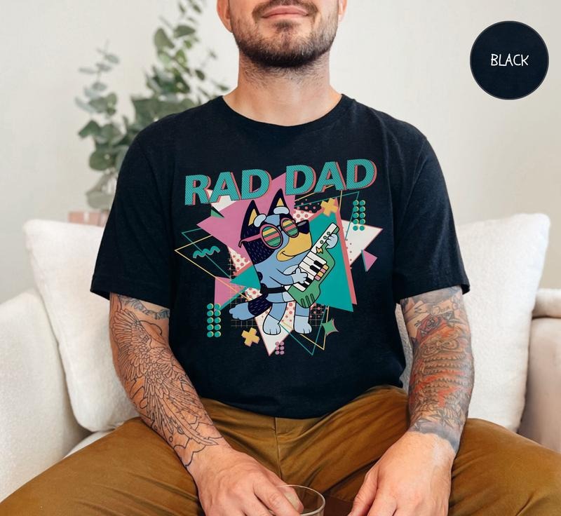 Bandit RAD Dad Shirt Cool Dad Club T-shirt, FATHER's Day Bingo Family Shirt, Bandit Dad Birthday Gift Hoodie, Sweatshirt