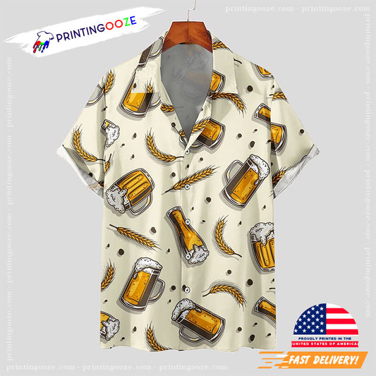 Barley Beer Hawaiian Shirt