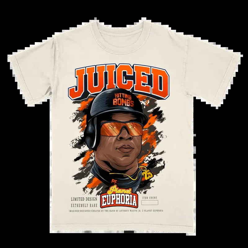 Barry Bonds Juiced Tee - Gift For Fan - Men's Casual T-shirt - Menswear Hoodie, Sweatshirt | InkThreadWorks.com