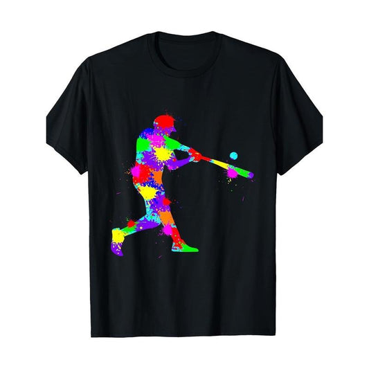 Baseball Baseball Player T-shirt 100% cotton T-shirt Made in USA Hoodie, Sweatshirt | InkThreadWorks.com
