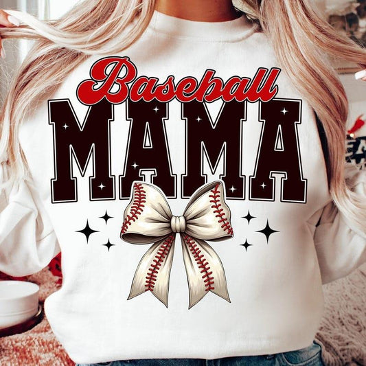Baseball Coquette Bow Mama Sweatshirt Game Day Retro Baseball Mom Sports Baseball Seasonstyle{n002}2 T-Shirts, Hoodie