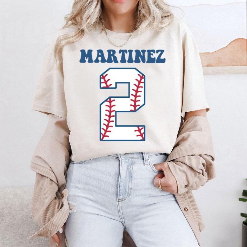 Baseball Mom Shirt, In My Baseball Mom Era Shirt, Sports Mom Shirt, Game Day, Baseball Name and Number Shirt, Baseball...
