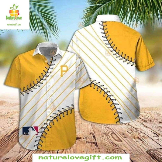 Pittsburgh Pirates MLB Hawaiian Shirt Stylish Baseball Seam Apparel