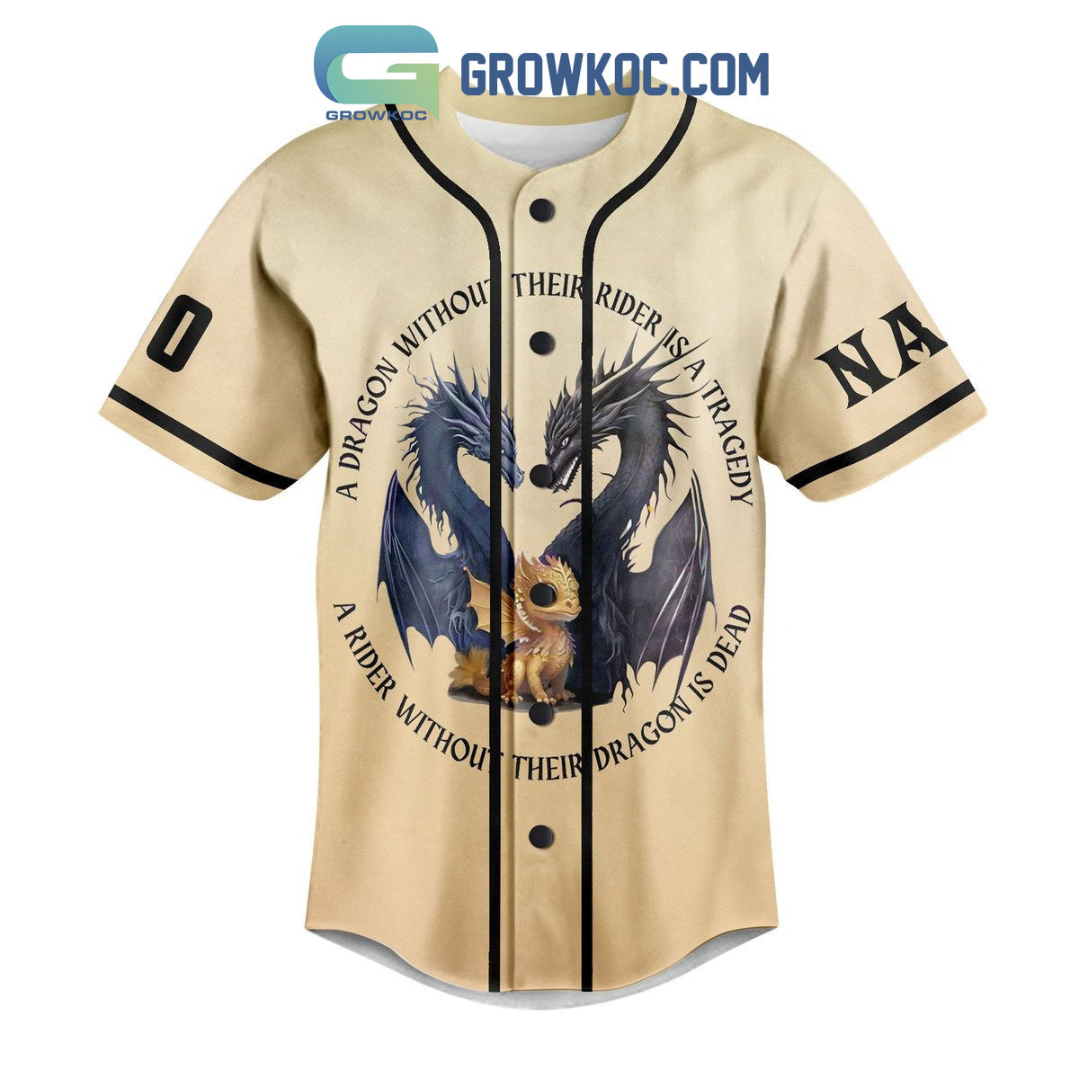 Basgiath War College Dragon Rider Personalized Baseball Jersey