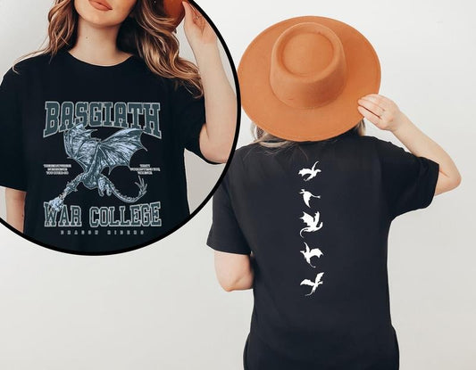 Basgiath War College Sweatshirt, Basgiath T-shirt, Dragon Riders Tee, Fly Or Die Tee, Riders Quadrant Tee, Fourth Wing...