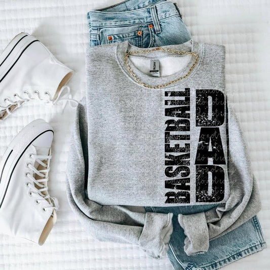 Basketball Dad DTF Transfers - THIS IS NOT A SHIRT Hoodie, Sweatshirt | InkThreadWorks.com