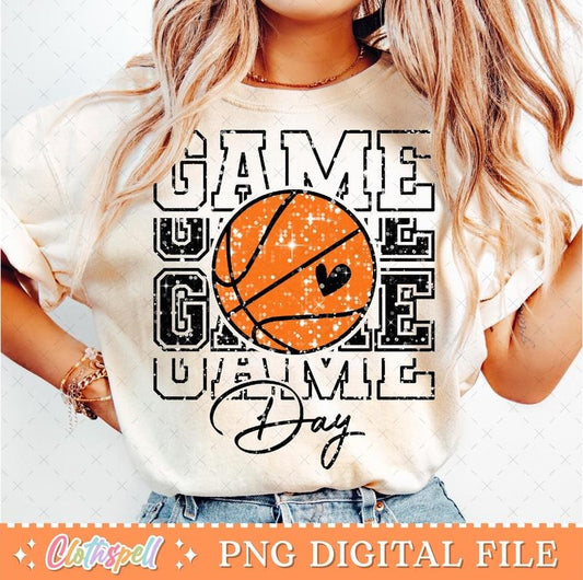 Basketball Game Day T-Shirt, Basketball Mom Shirt, Basketball Mama T-Shirt, Retro Basketball Shirt Hoodie, Sweatshirt