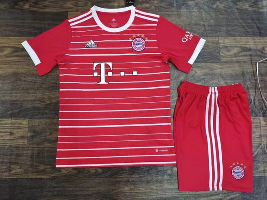 Bayer Munich 22-23 Black Youth 1 Style 2