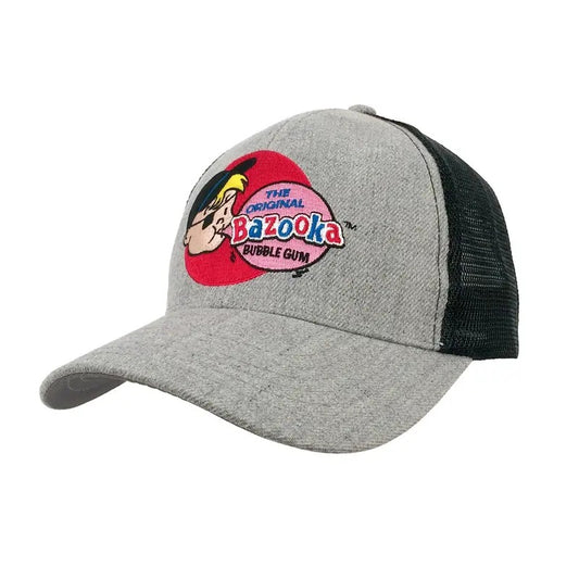 Bazooka Bubble Gum Bazooka Joe Baseball Cap - Gray and Black T-Shirts, Hoodie, Sweatshirt | InkThreadWorks.com