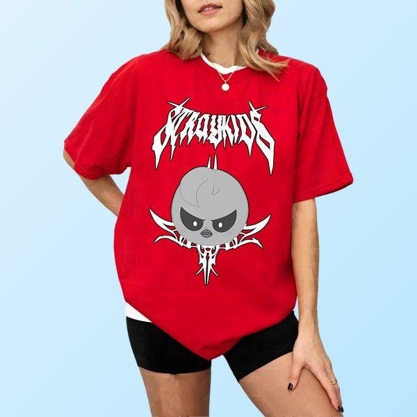Bbokari Metal Skzoo Concert T-shirt Hiphop Style Oversized Machine Washable Hoodie, Sweatshirt | InkThreadWorks.com