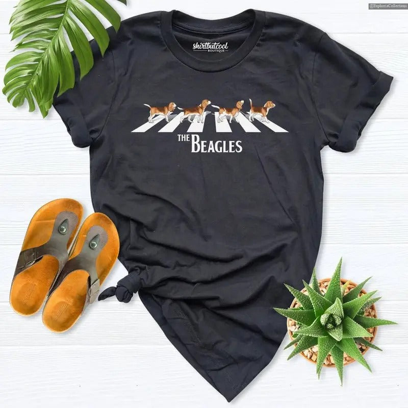 Beagles Dog Shirt, Dog Mama Dad Shirt, Beagle Lover Tee, Beagle Owner Gift, Pet Lover Tshirt, Dog Owner Birthday Gift Tee...