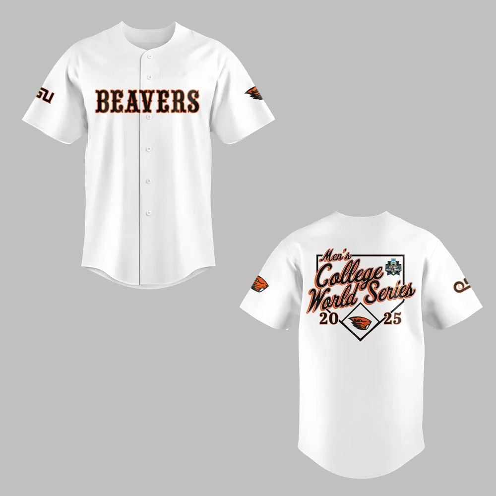 Beavers Baseball College World Series 2025 Jersey - Grishko.com