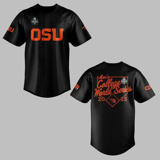 Beavers Baseball OSU Men's College World Series 2025 Jersey - Grishko.com