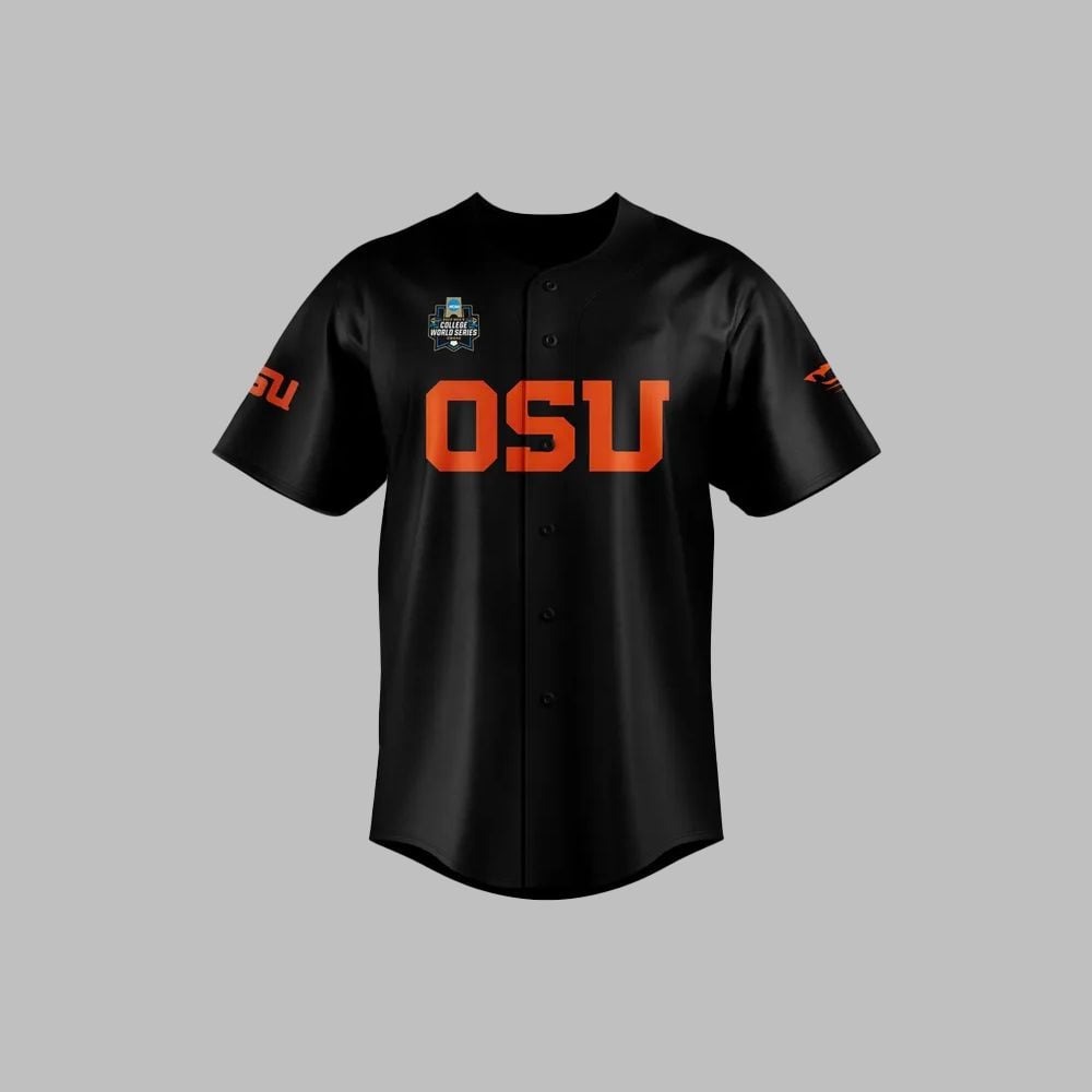 Beavers Baseball OSU Men's College World Series 2025 Jersey - Grishko.com