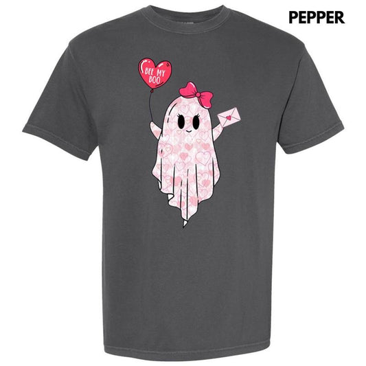 Bee My Boo Ghost Comfort Colors T-Shirt Hoodie, Sweatshirt | InkThreadWorks.com