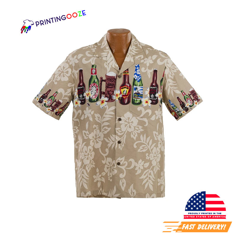 Beer Aloha Hawaiian Shirt