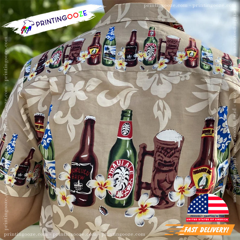 Beer Aloha Hawaiian Shirt