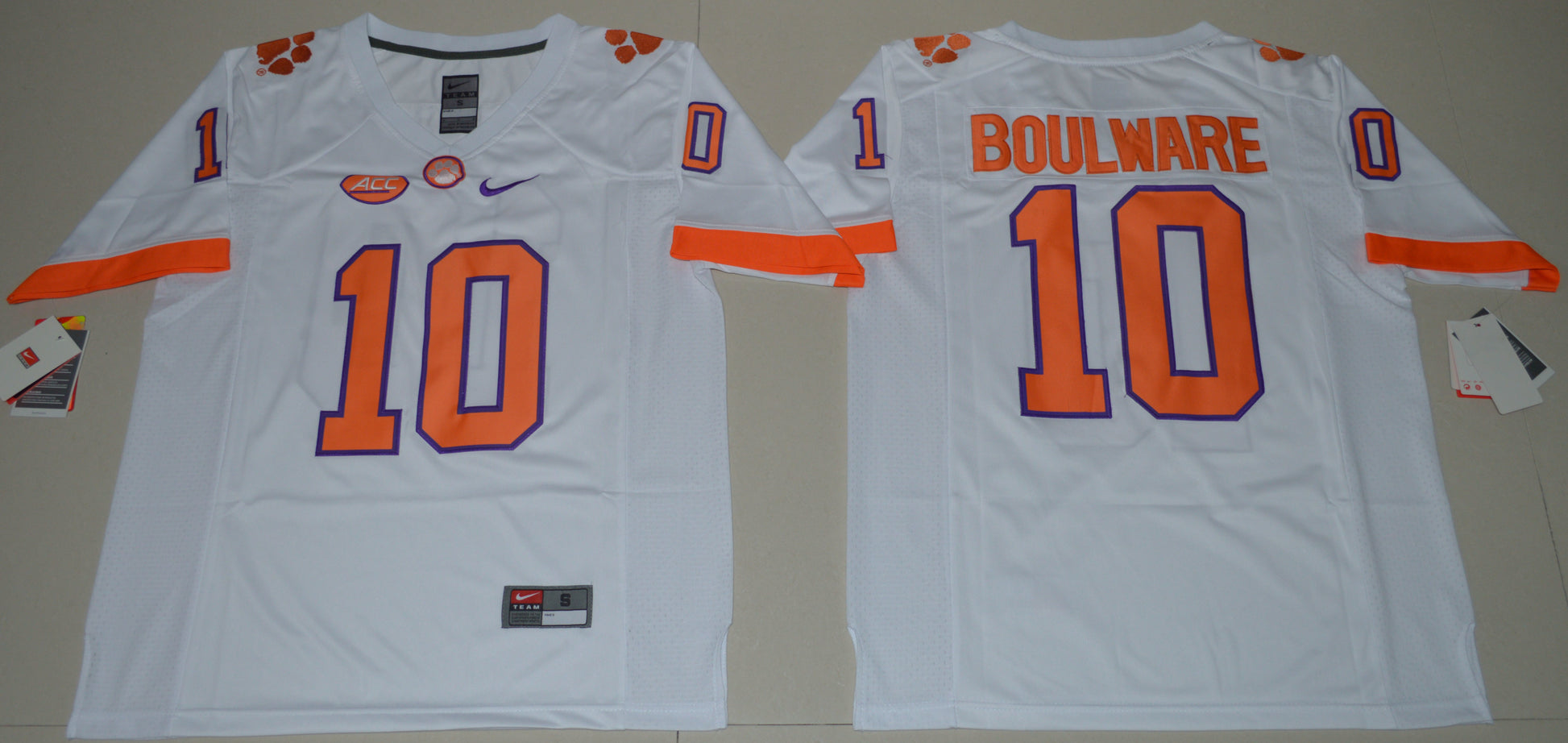 Ben Boulware 10 White 2016