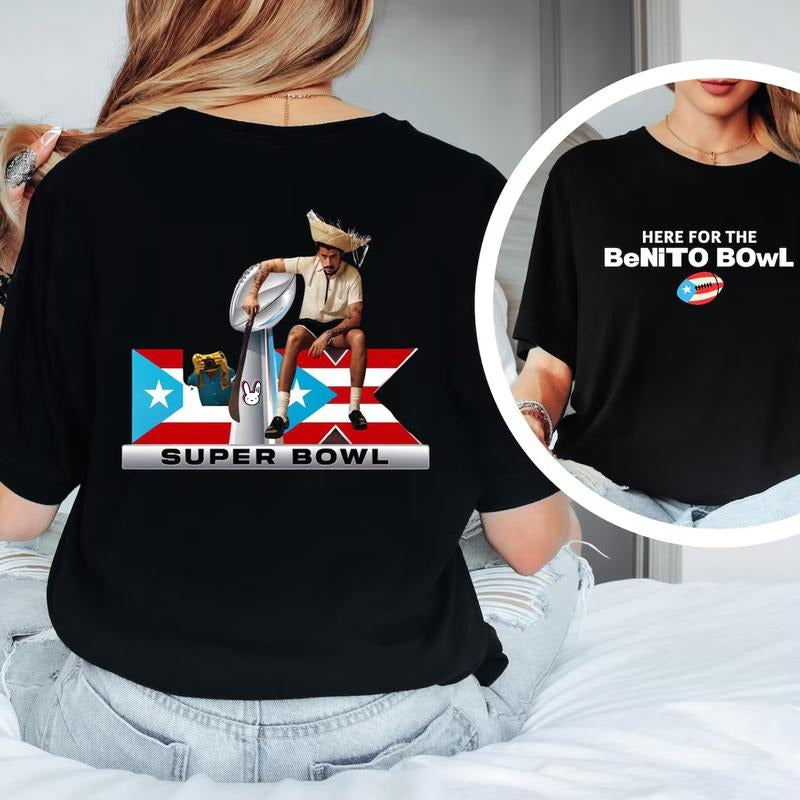 Benito Bowl Trendy Streetwear T-Shirt Casual Short Sleeve Bunnyyy Tee Hoodie, Sweatshirt | InkThreadWorks.com