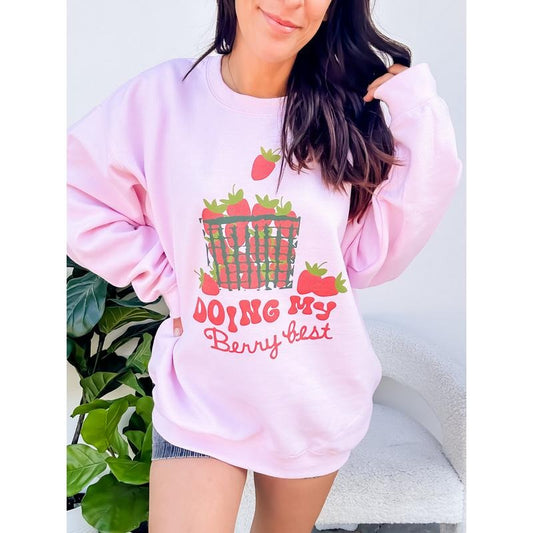 Berry Best Graphic Top